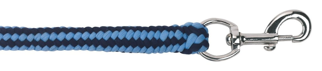 Uwiąz dla konia Hippo, zwykły karabińczyk, niebieski/ granatowy, 200 cm, Covalliero - Cavalo